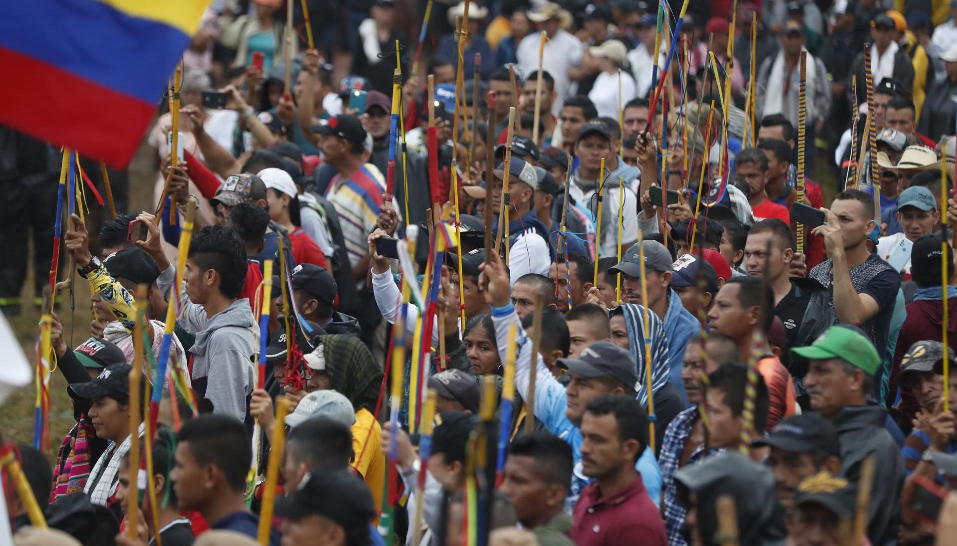 Miembros de la guardia campesina se reunieron con disidencias de las antiguas FARC en 'Casa Roja', en San Vicente del Caguán