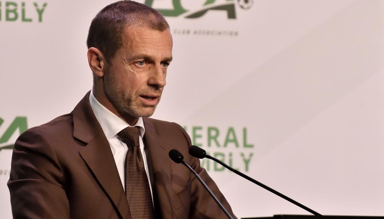 Aleksander Ceferin, presidente de la UEFA.