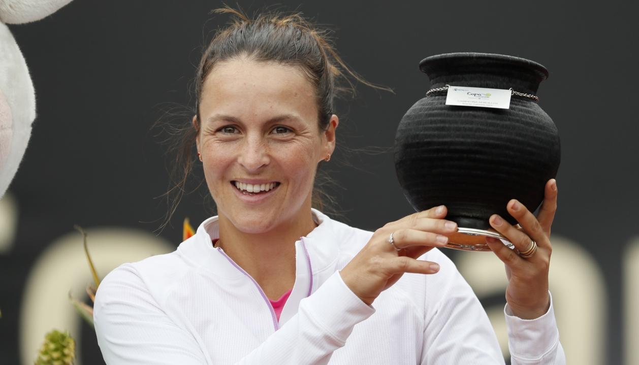 La alemana Tatjana Maria igualó a la colombiana Fabiola Zuluaga con dos títulos en este torneo. 
