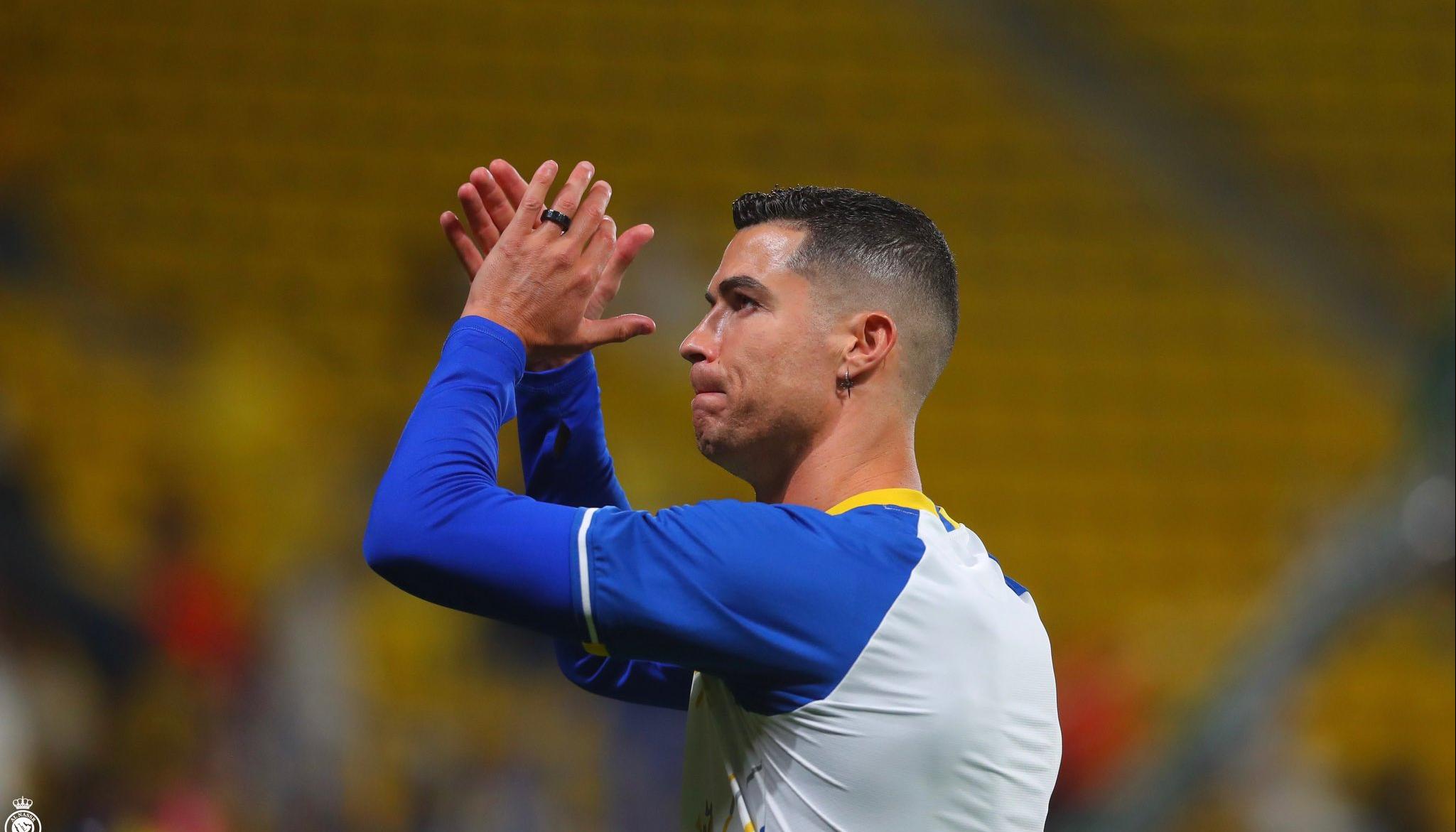 Cristiano Ronaldo, delantero portugués del Al Nassr.