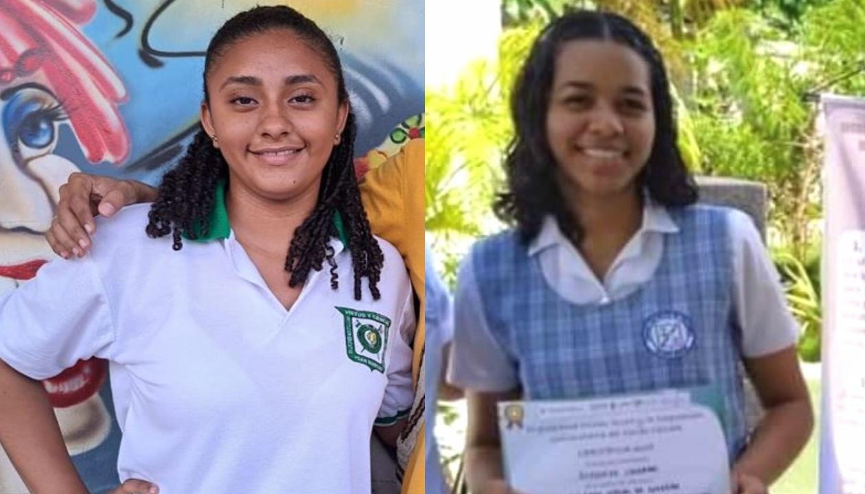 María Ángel Escobar Ruíz y Angeline García Cuesta, de Sucre para Misión MIT Harvard 2023: investigadoras Ondas’.