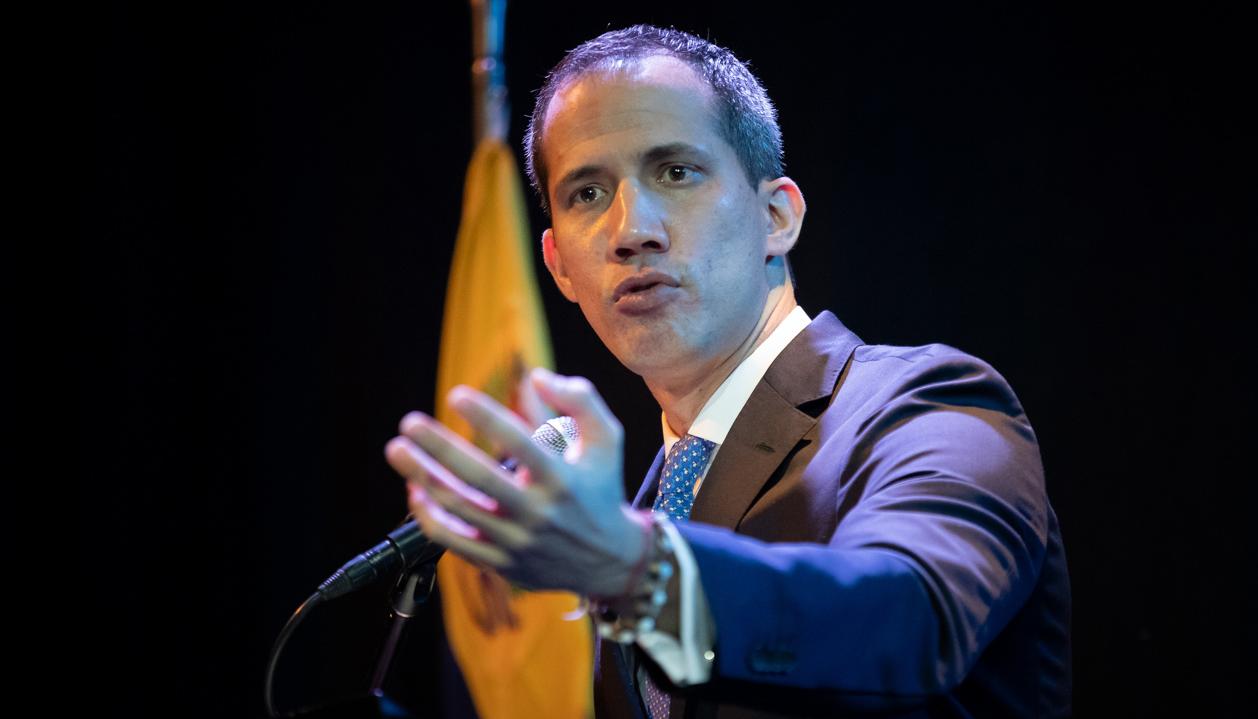 Juan Guaidó, líder opositor venezolano.