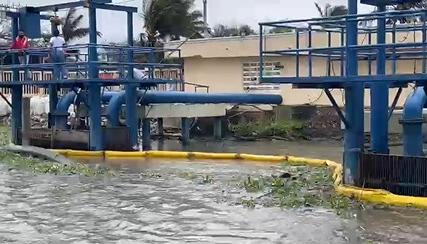 La zona en donde se detectó la mancha de hidrocarburos