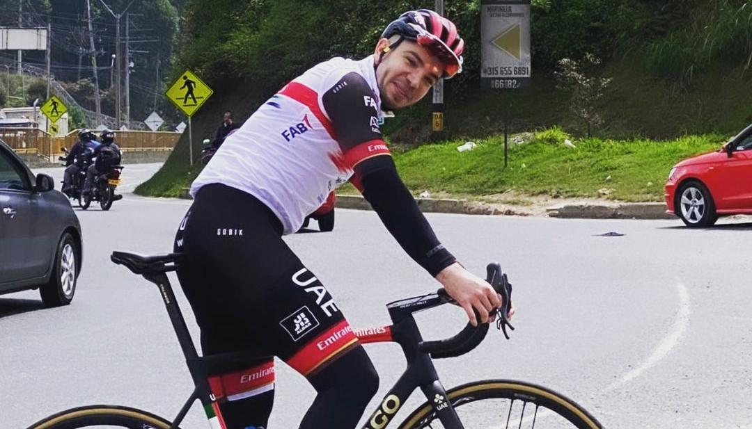 Álvaro Hodeg, ciclista colombiano. 