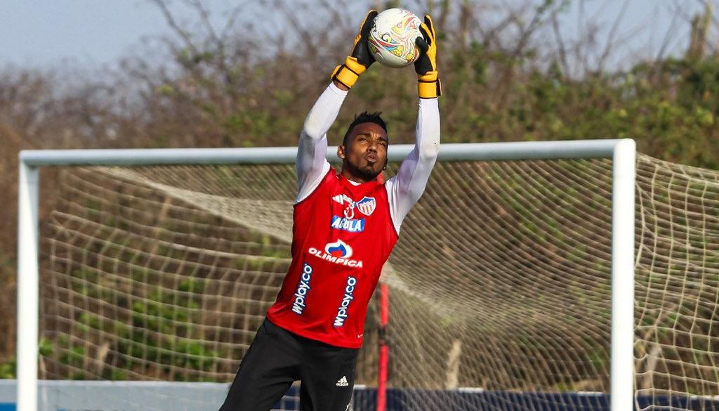 Jefersson Martínez será el reemplazo de Sebastián Viera en el pórtico del Junior.