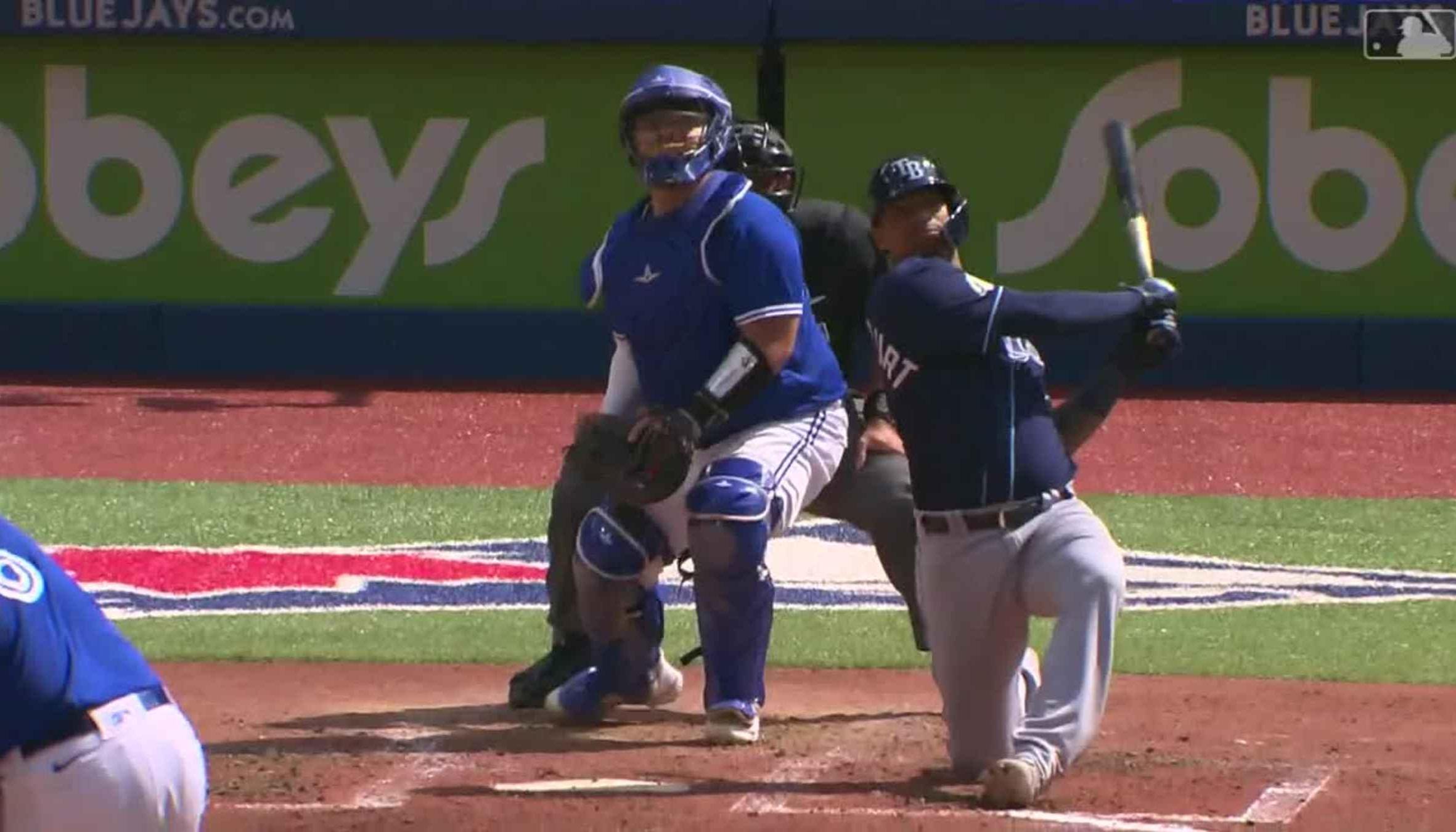 El panameño Christian Bethancourt conectó un jonrón de tres carreras para Tampa Bay.