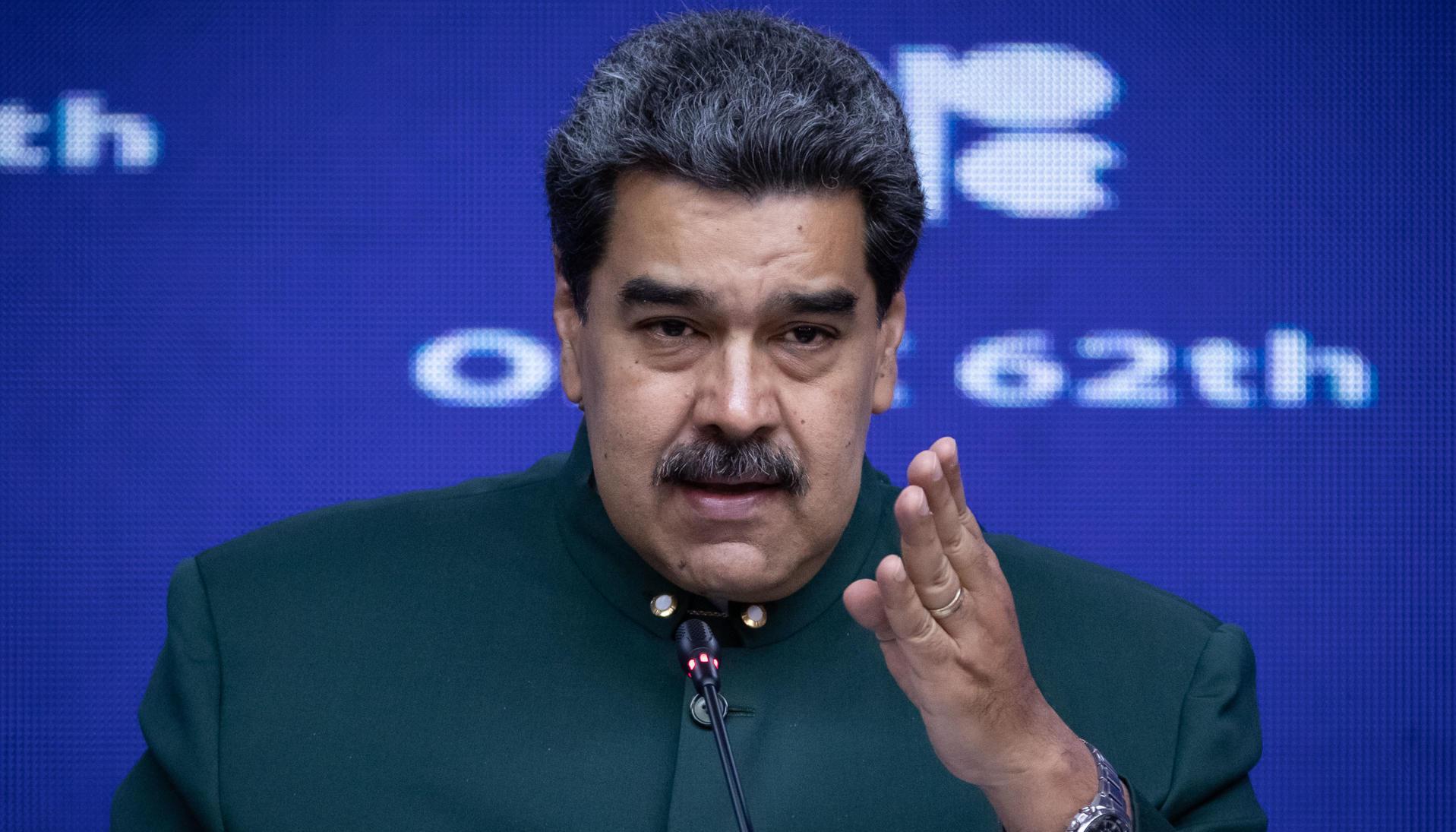 Nicolás Maduro, presidente de Venezuela.