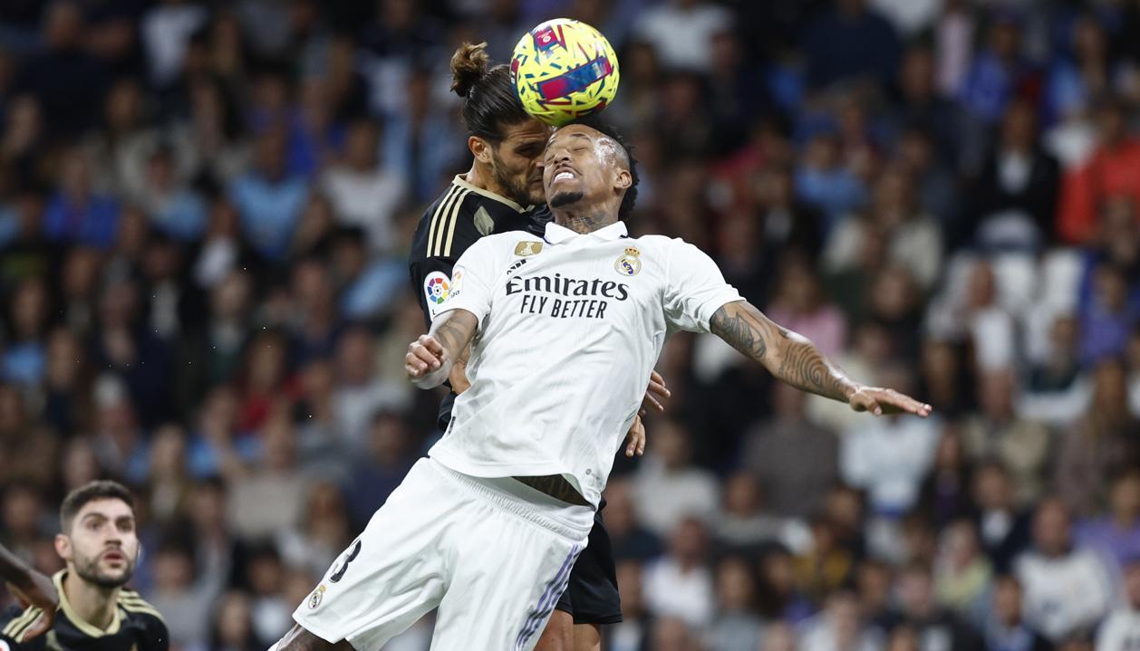El brasileño Éder Militao marcó el segundo gol del Real Madrid.