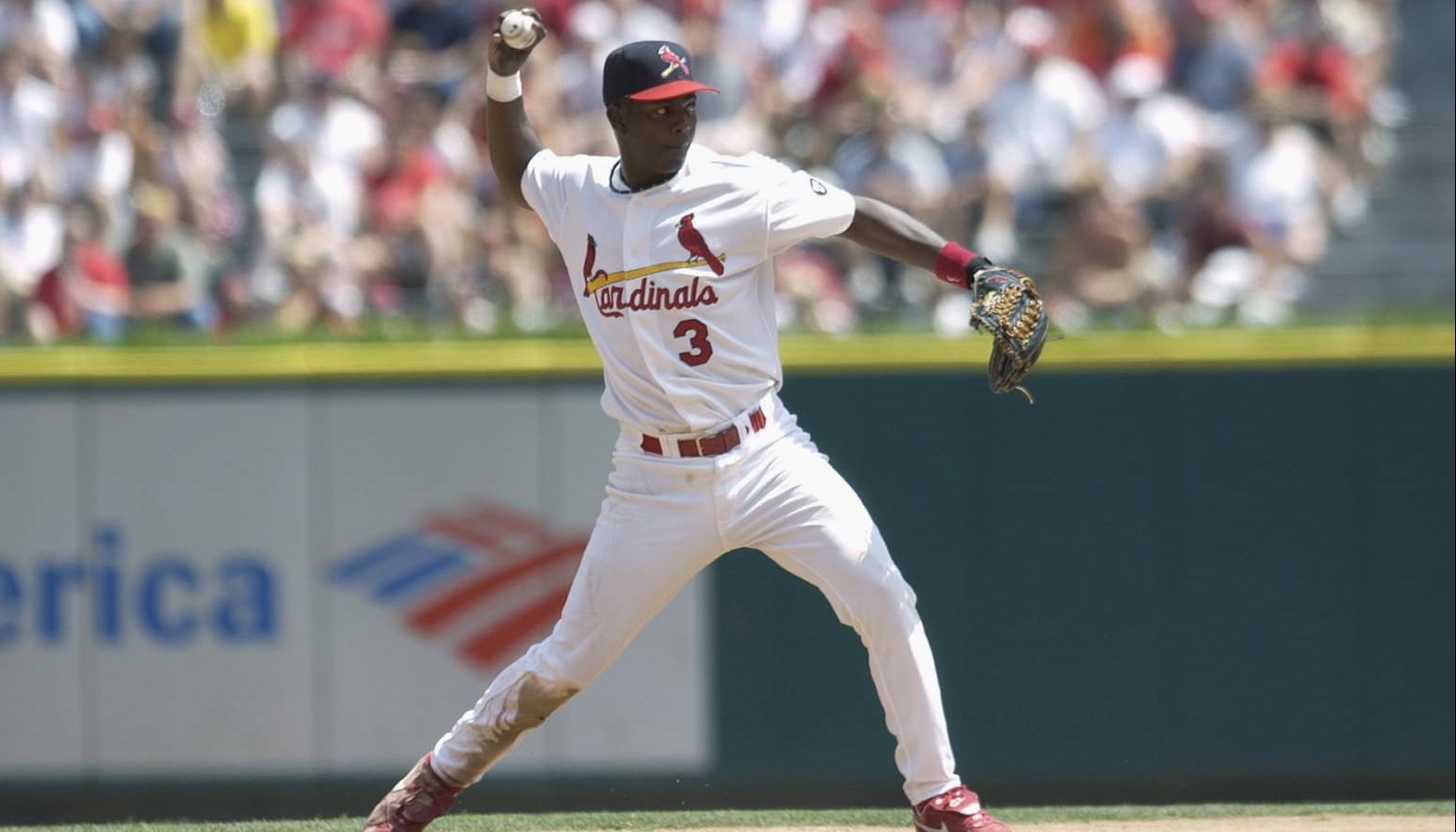 Édgar Rentería jugó con los Cardenales entre 1999 y 2004. 