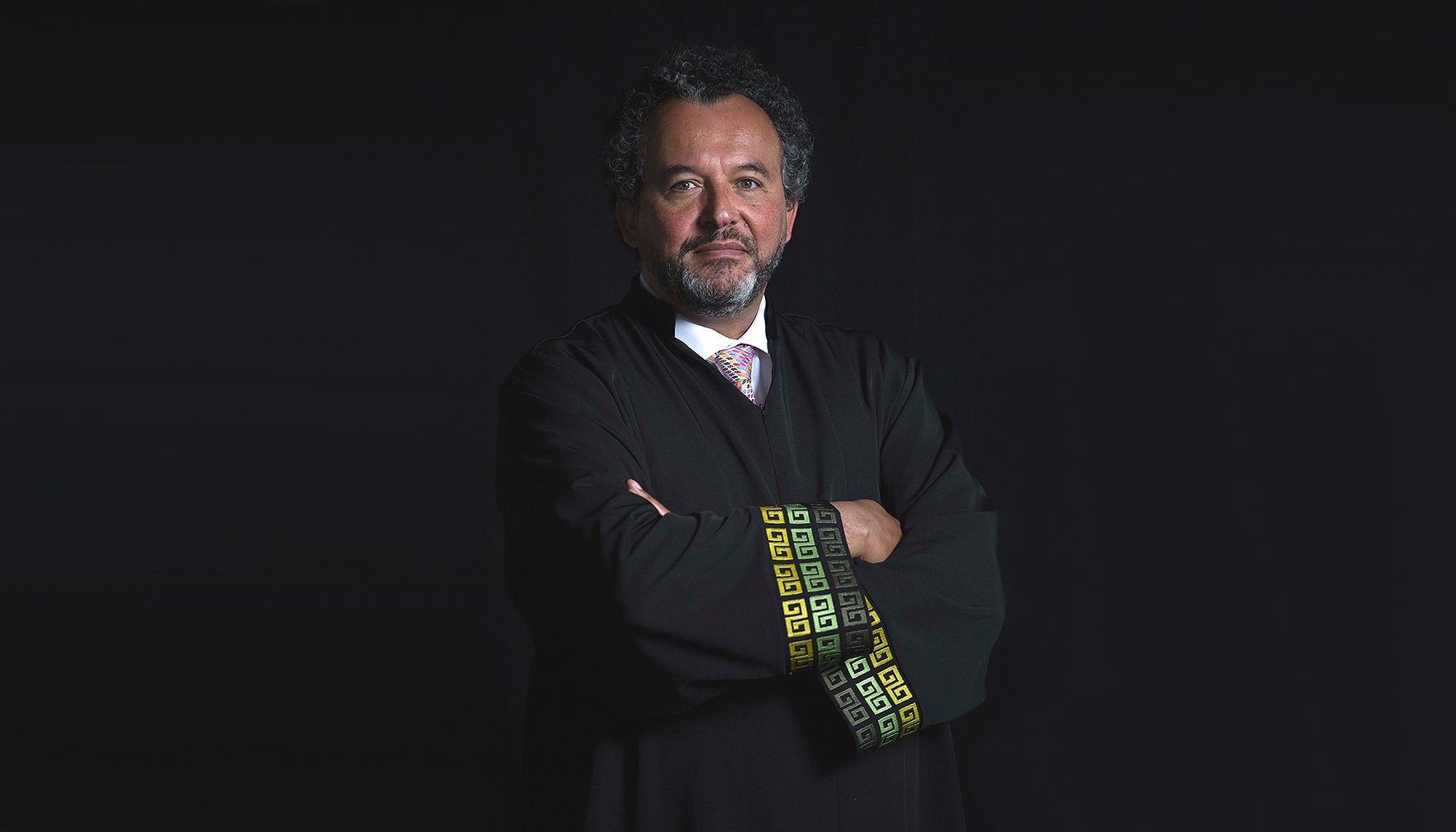 Magistrado Roberto Carlos Vidal, presidente de la JEP.
