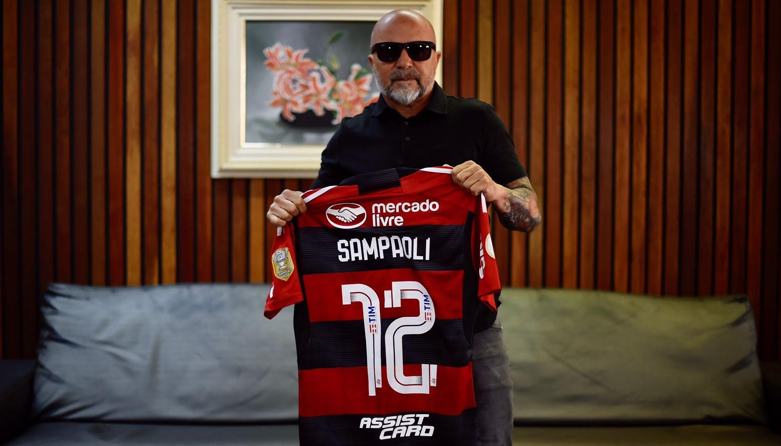 Jorge Sampaoli firmó hasta diciembre de 2024 con Flamengo. 