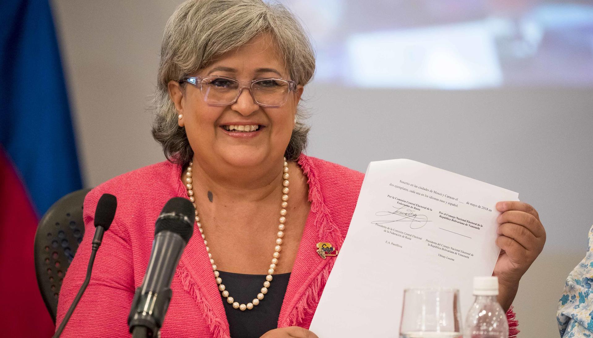 Tibisay Lucena, Ministra de Educación Universitaria de Venezuela