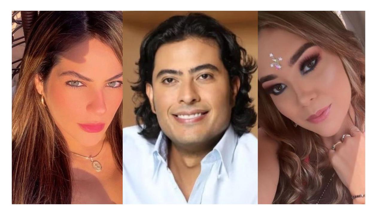 Laura Ojeda, Nicolás Petro y Day Vásquez, el trío del momento.