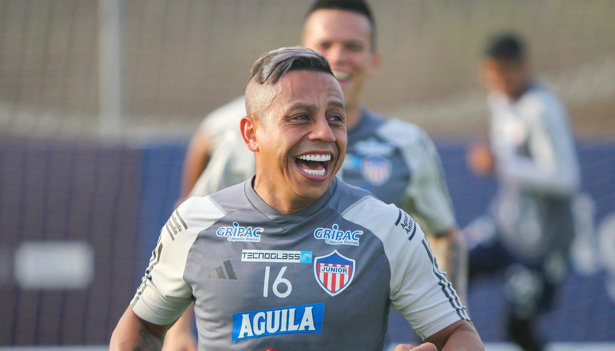 Vladimir Hernández se mantendrá en el once titular de Junior contra Jaguares.