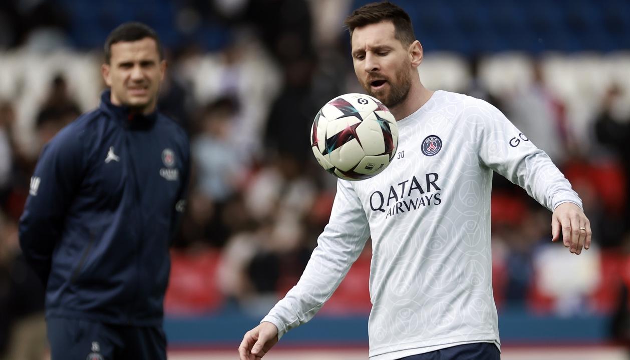 Lionel Messi regresaría el 21 de mayo contra el Auxerre.