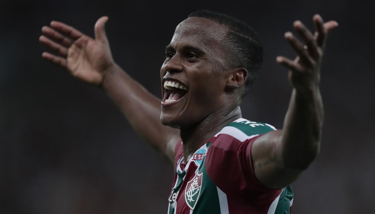 El colombiano Jhon Arias marcó el tercer y el quinto gol de Fluminense.