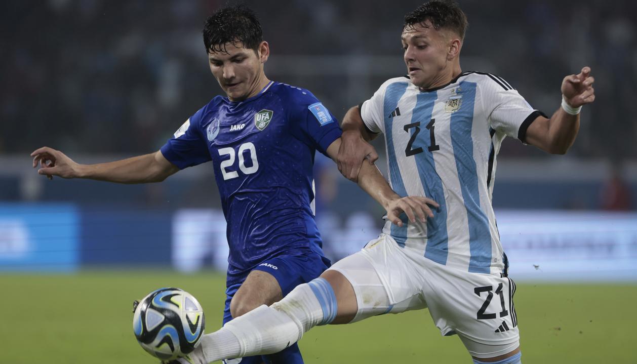 Acción de juego del partido.