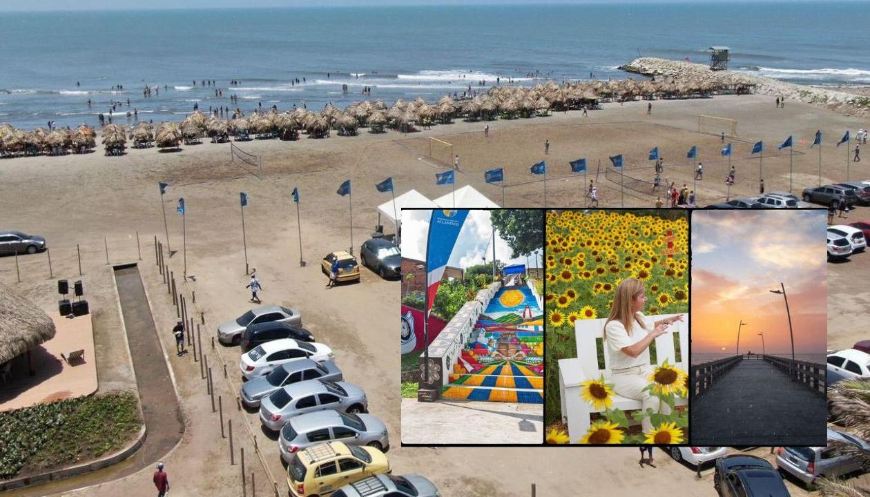 Algunos atractivos turísticos del Atlántico.