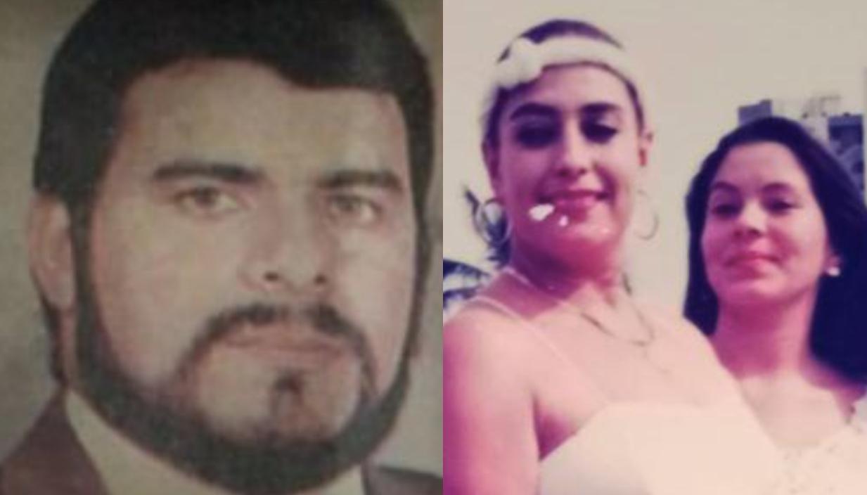 Rubiel Díaz Londoño, Stella Toro Arias y su hija Leonela Torres Arias.