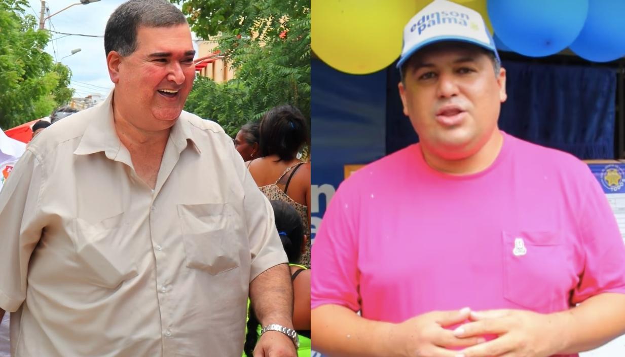José Elías Chams y Edinson Palma.