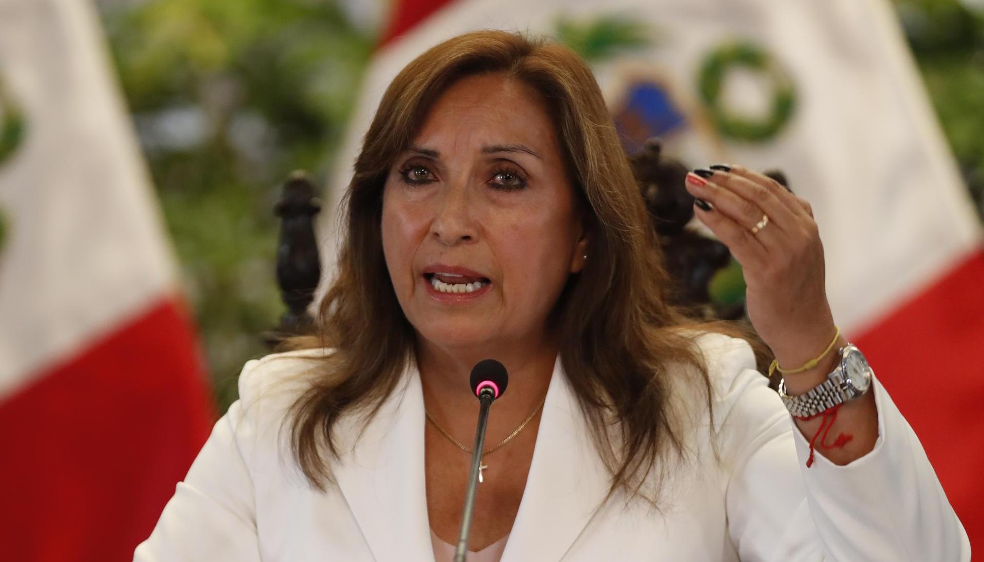 Dina Boluarte, Presidenta del Perú