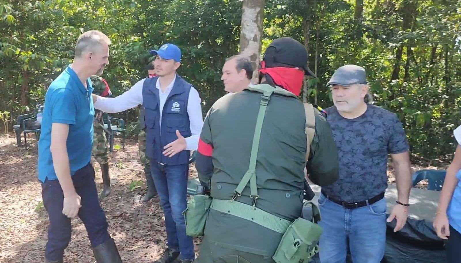 Una comisión humanitaria recibió al ciudadano sueco Ulf Bilger Erlingsson
