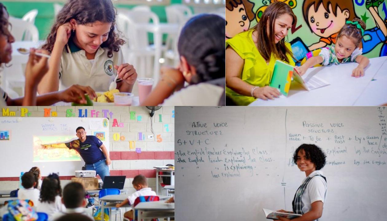 70% de niños y jóvenes estudian en colegios públicos.