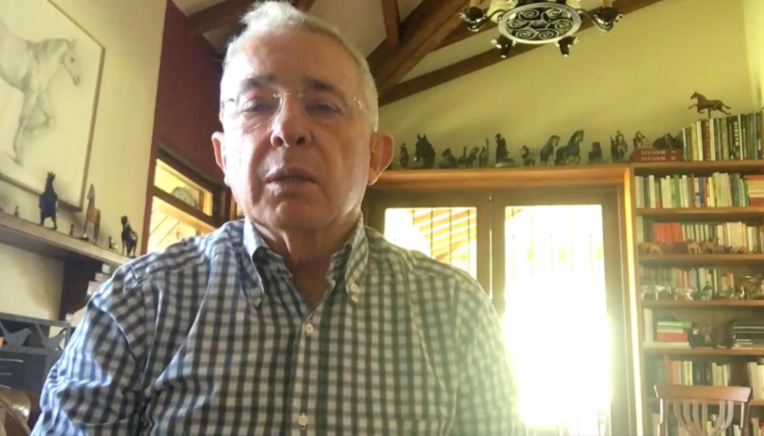 Álvaro Uribe Vélez, expresidente de la República de Colombia