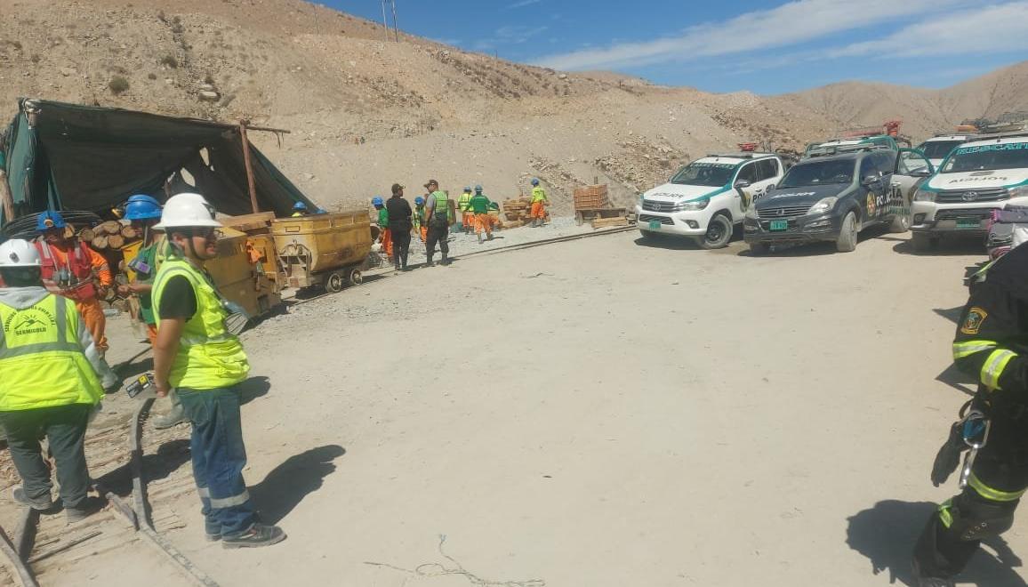Explosión en mina Yanaquihua