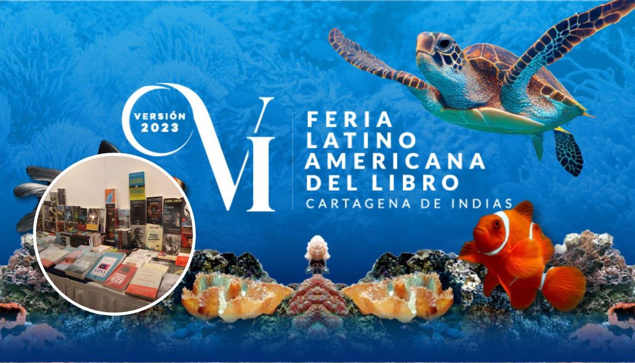 Feria Latinoamericana del Libro en Cartagena.