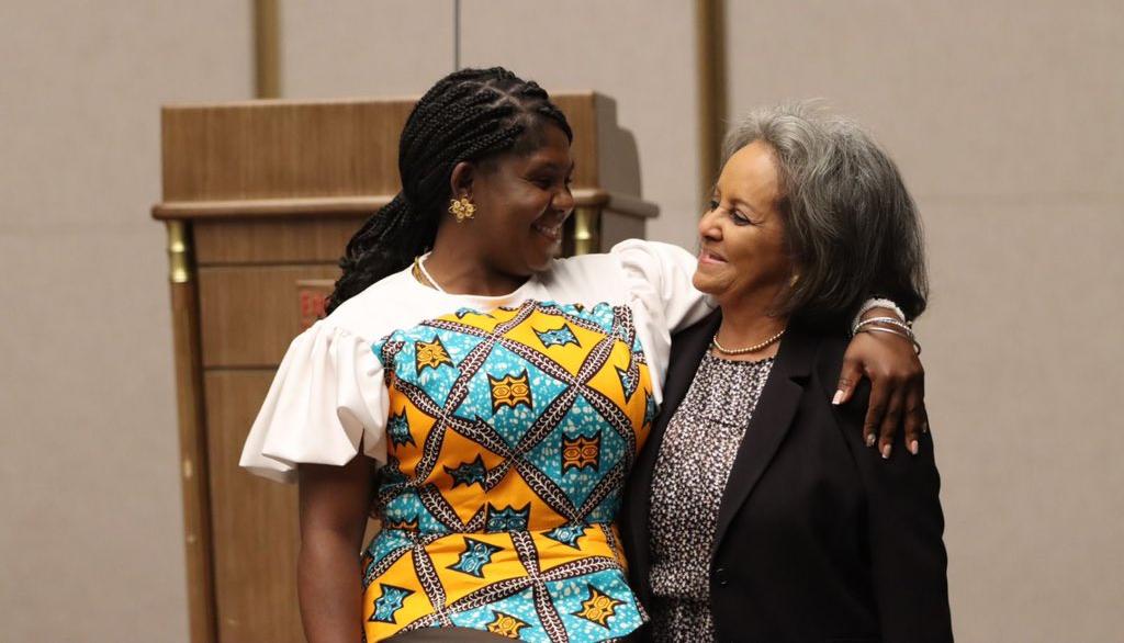 Vicepresidenta Francia Márquez y la presidenta de Etiopía, Sahle-Work Zewde.