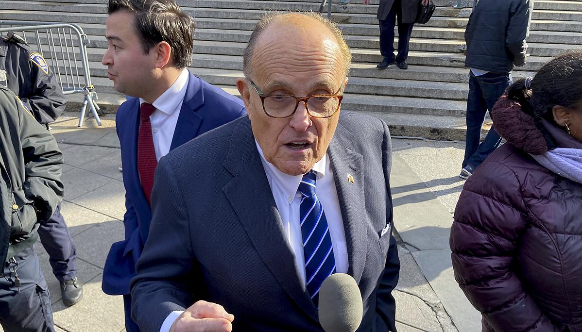 Rudolph Giuliani, exalcalde de Nueva York.