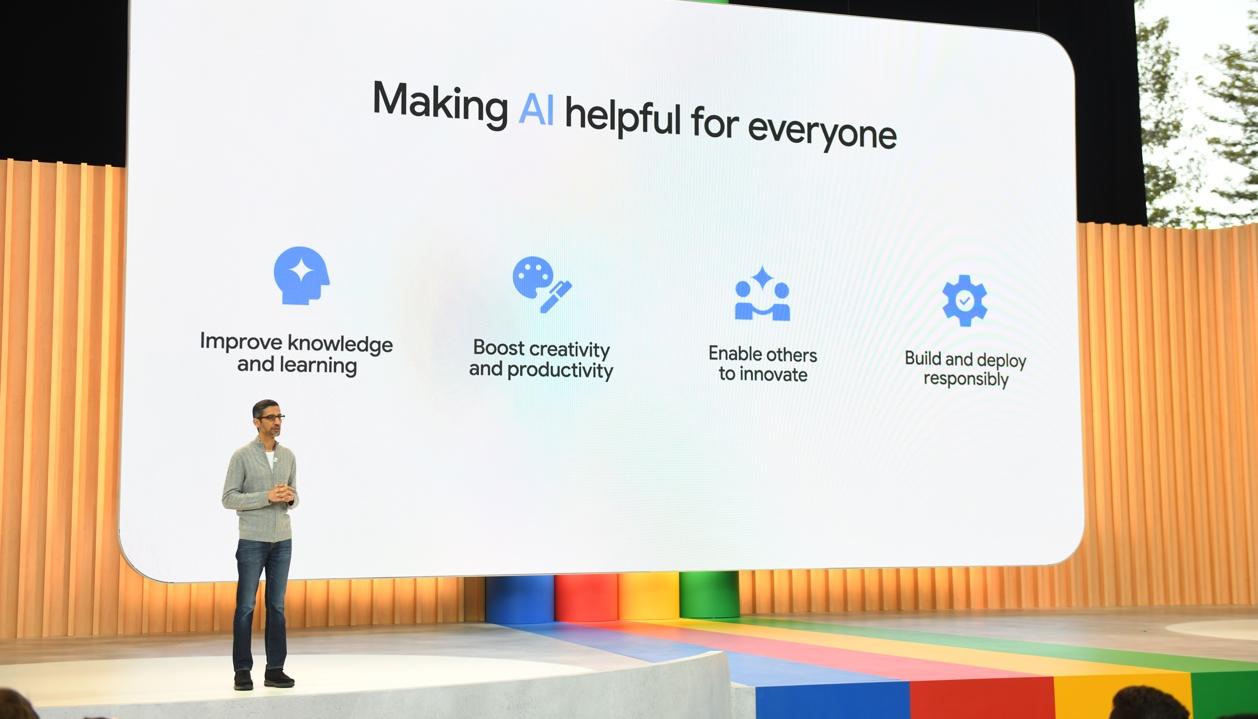 Sundar Pichai, director ejecutivo de Google y Alphabet.