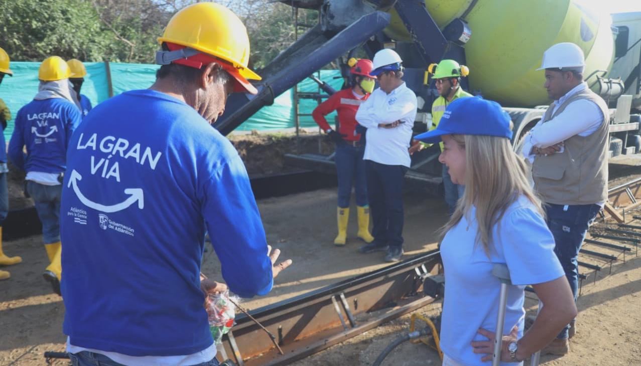 Imagen de las obras.