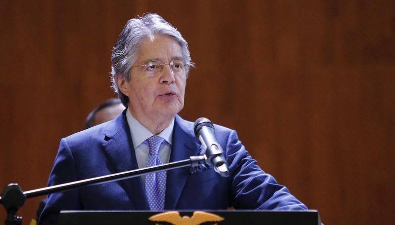 El presidente de Ecuador, Guillermo Lasso. 