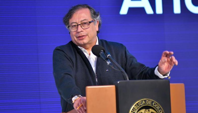 El presidente Gustavo Petro.