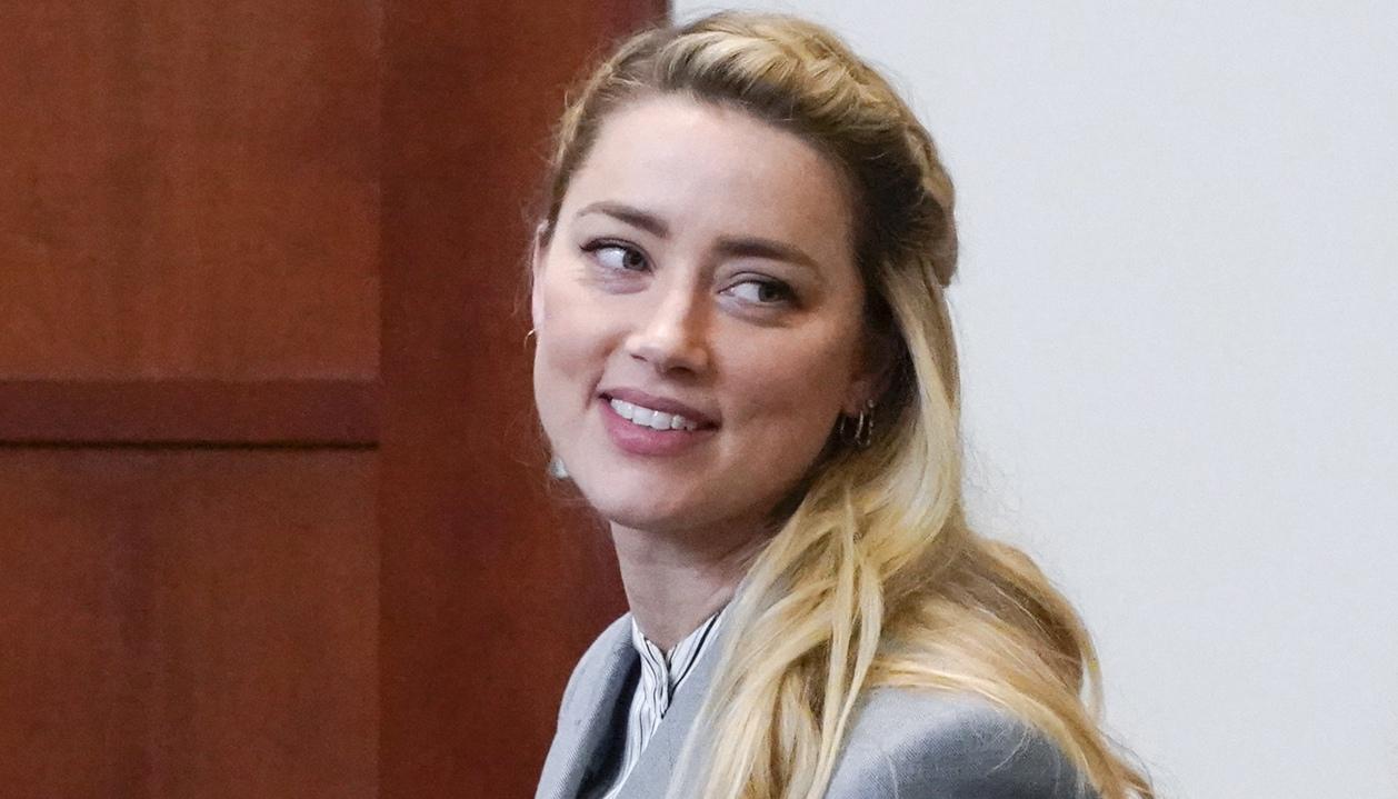 La actriz Amber Heard.