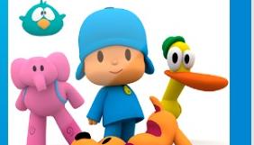 Personajes de serie infantil, Pocoyó, Pato y Eli 