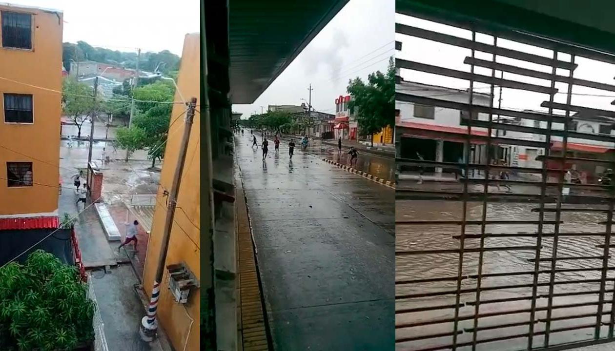 Riña entre jóvenes en la Ciudadela 20 de Julio