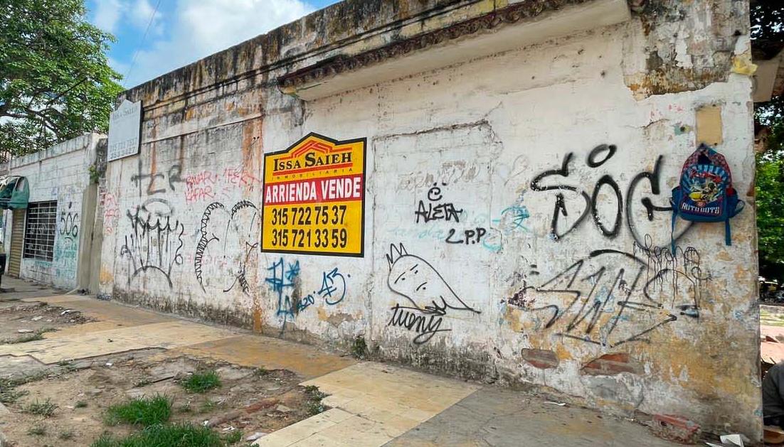 El predio rematado, ubicado en la carrera 44 No 70