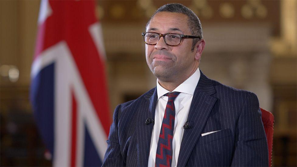 James Cleverly. 