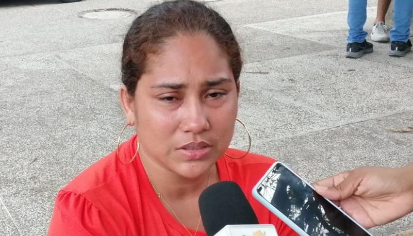 Julieth Romero, madre de niño muerto por inmersión