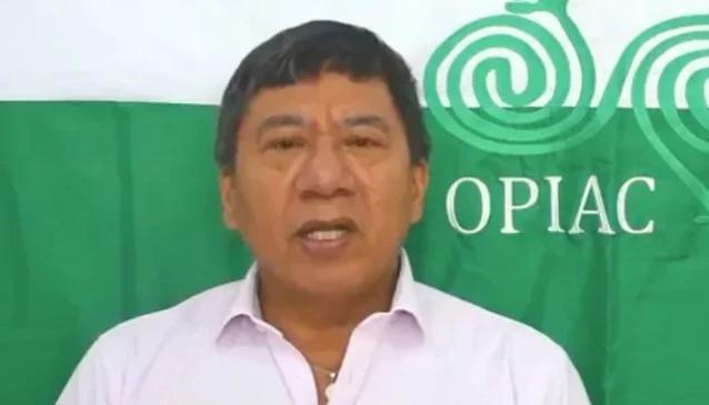 Julio César Estrada Cordero, líder indígena.