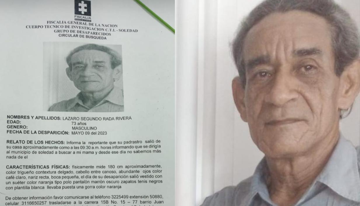 Lázaro Segundo Rada Rivera. 