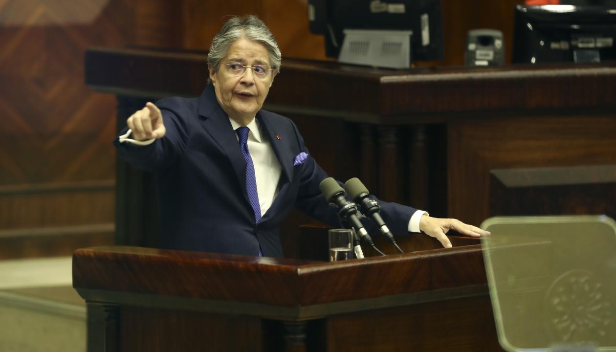 El presidente de Ecuador, Guillermo Lasso.