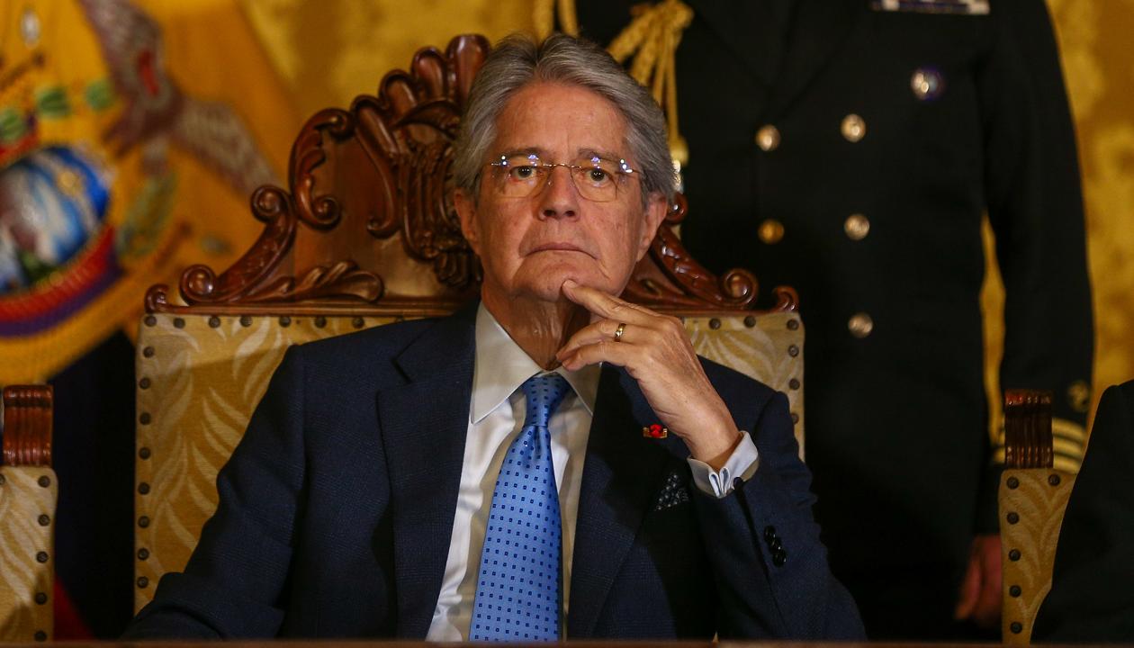 El Presidente de Ecuador, Guillermo Lasso.