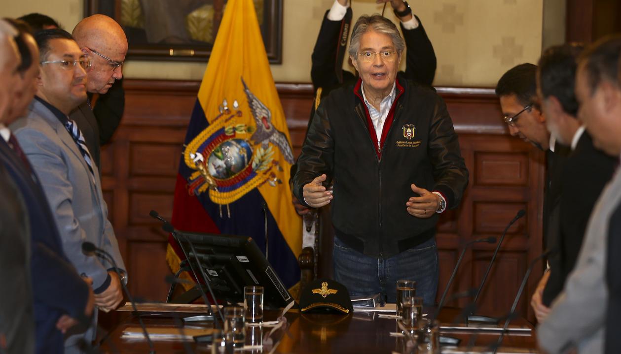 El Presidente de Ecuador, Guillermo Lasso.