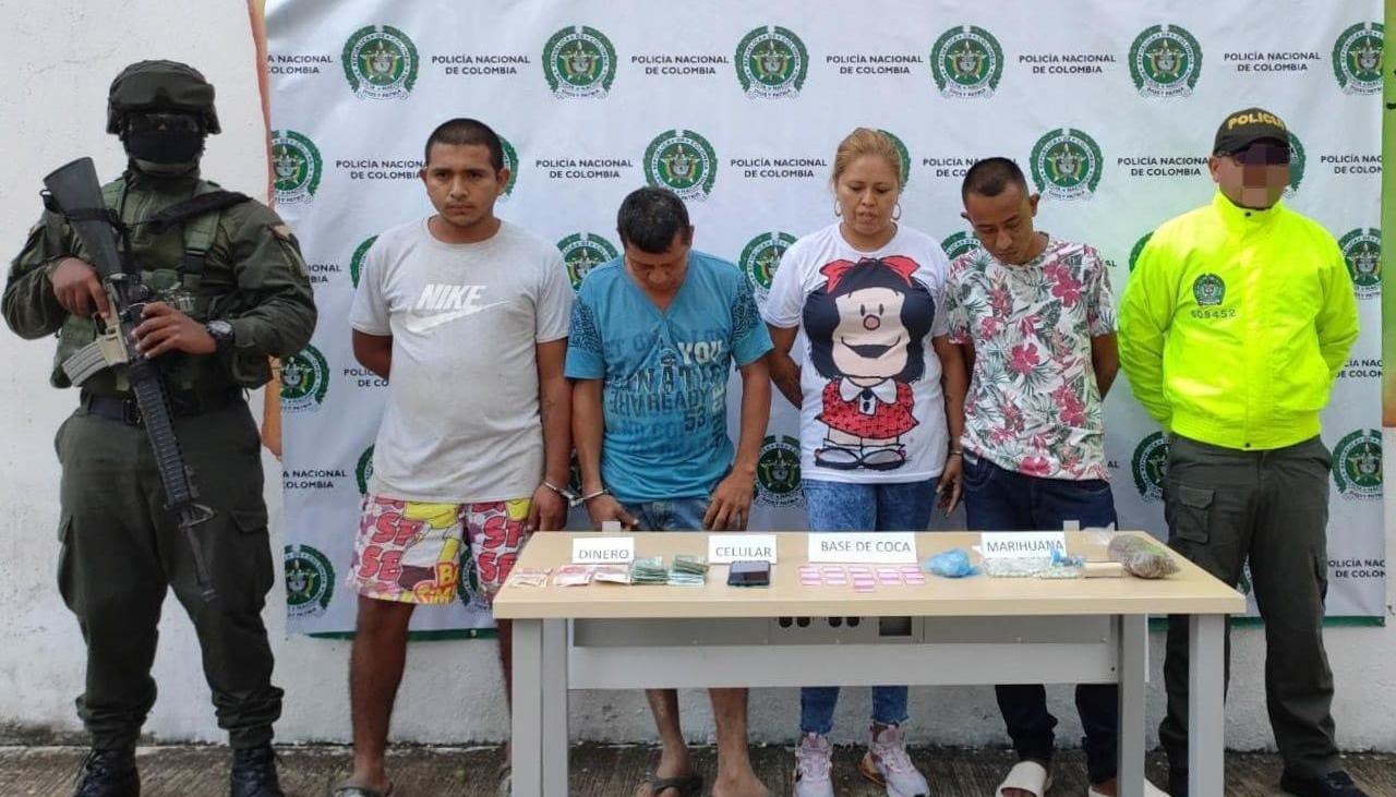 Los cuatro capturados de 'Los Peñates'