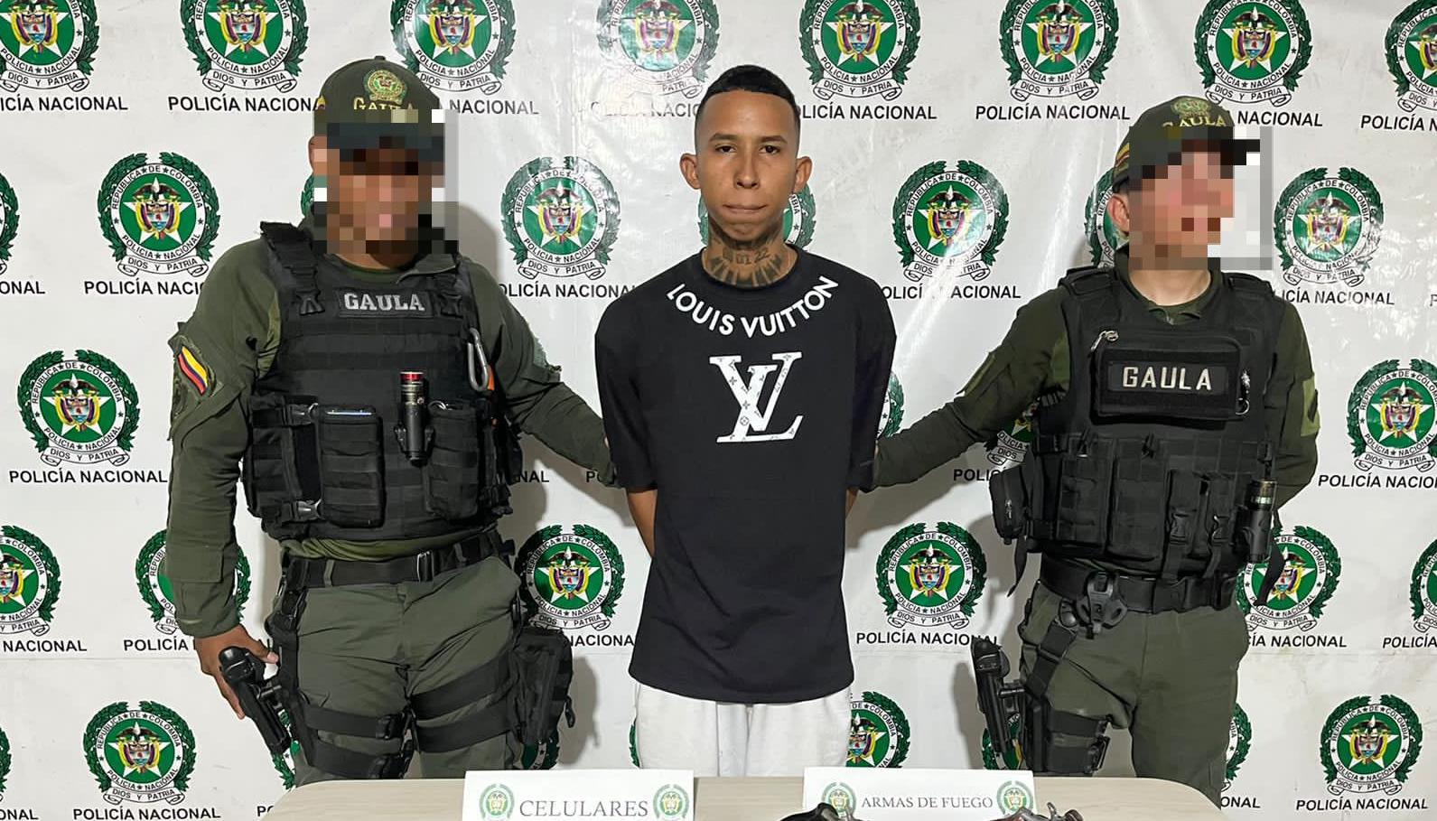 Luis Chacón Leal, capturado.