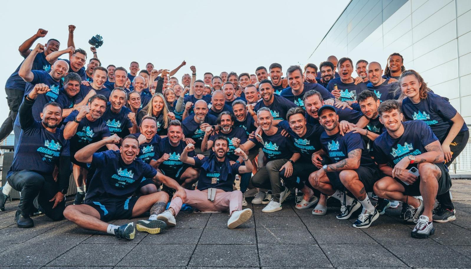 ¡Campeones! escribió el Manchester City en sus redes sociales